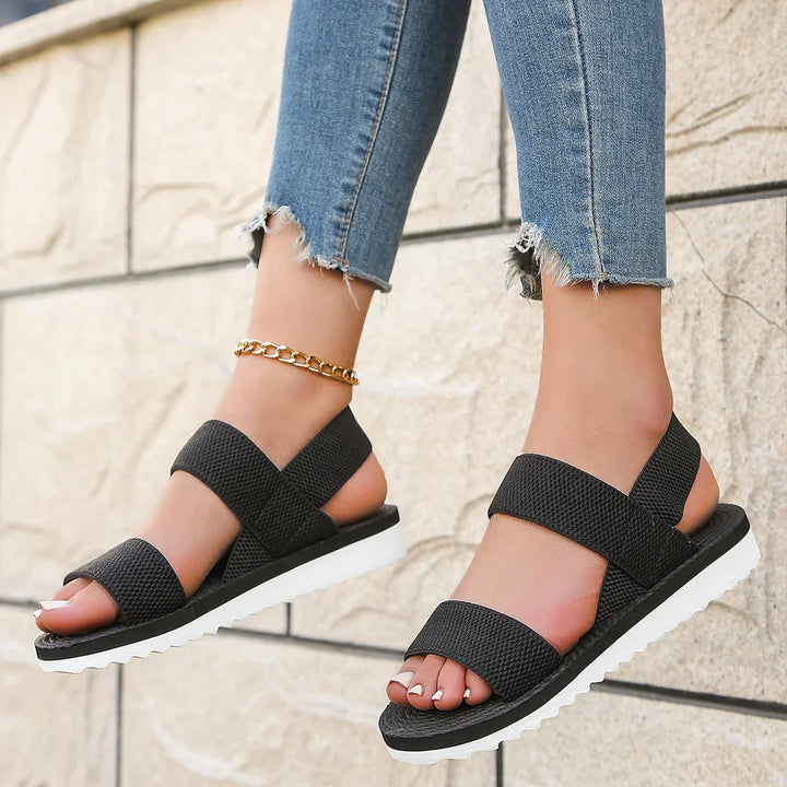Solea™ | Strappy Block Heel Sandals
