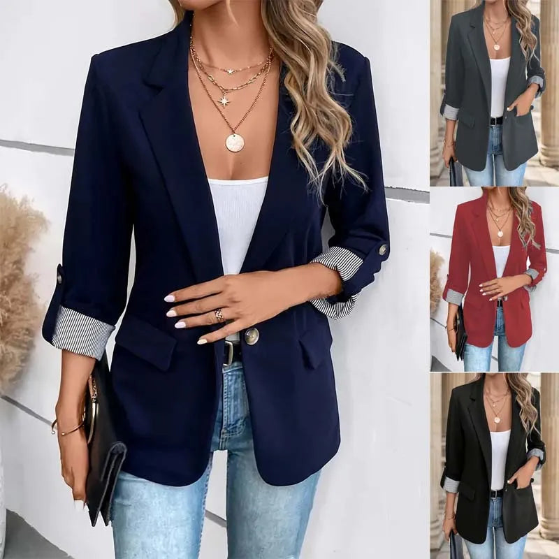 Selena | Stilvoller langer Blazer