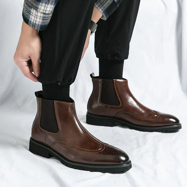 Dwight | Kunstleder Chelsea Boots
