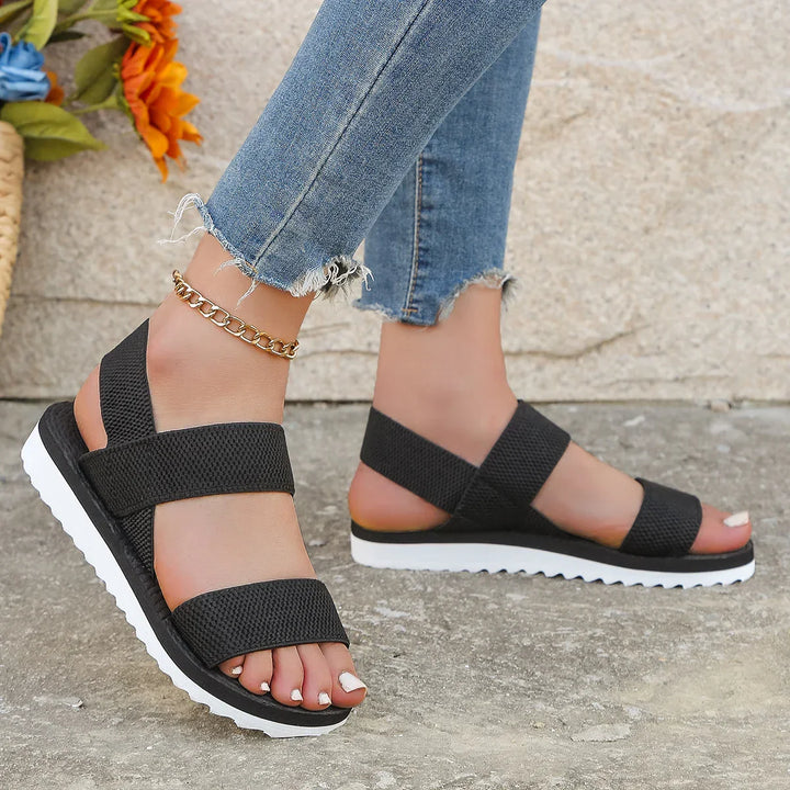 Solea™ | Strappy Block Heel Sandals
