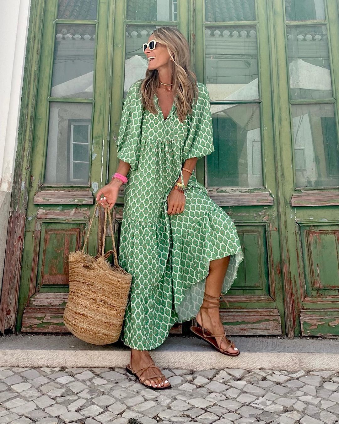 Elara – Bohemian Maxi Dress