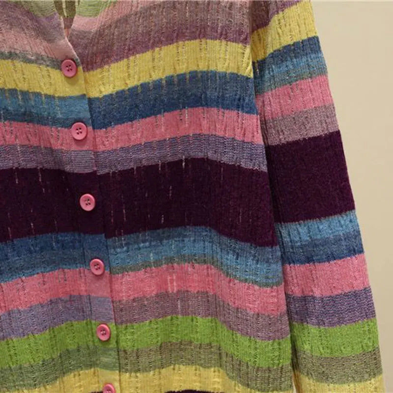 Myrna | Vintage inspiriertes gestreiftes Vest