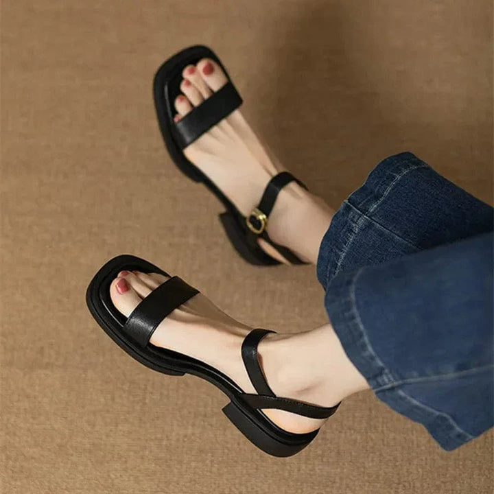 Clara Blockabsatz-Sandalen
