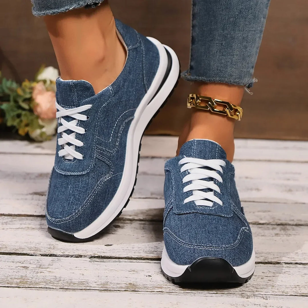 Dora | Modische Denim-Sneaker