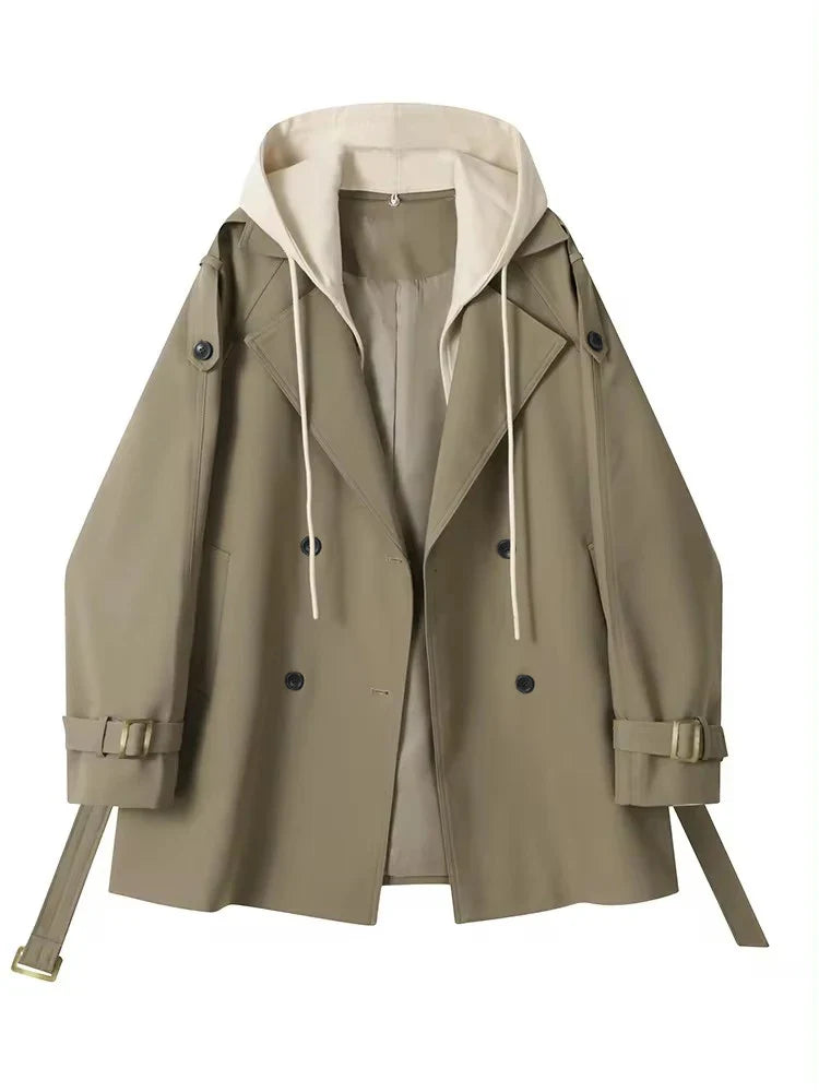 Richelle | Trench con cappuccio