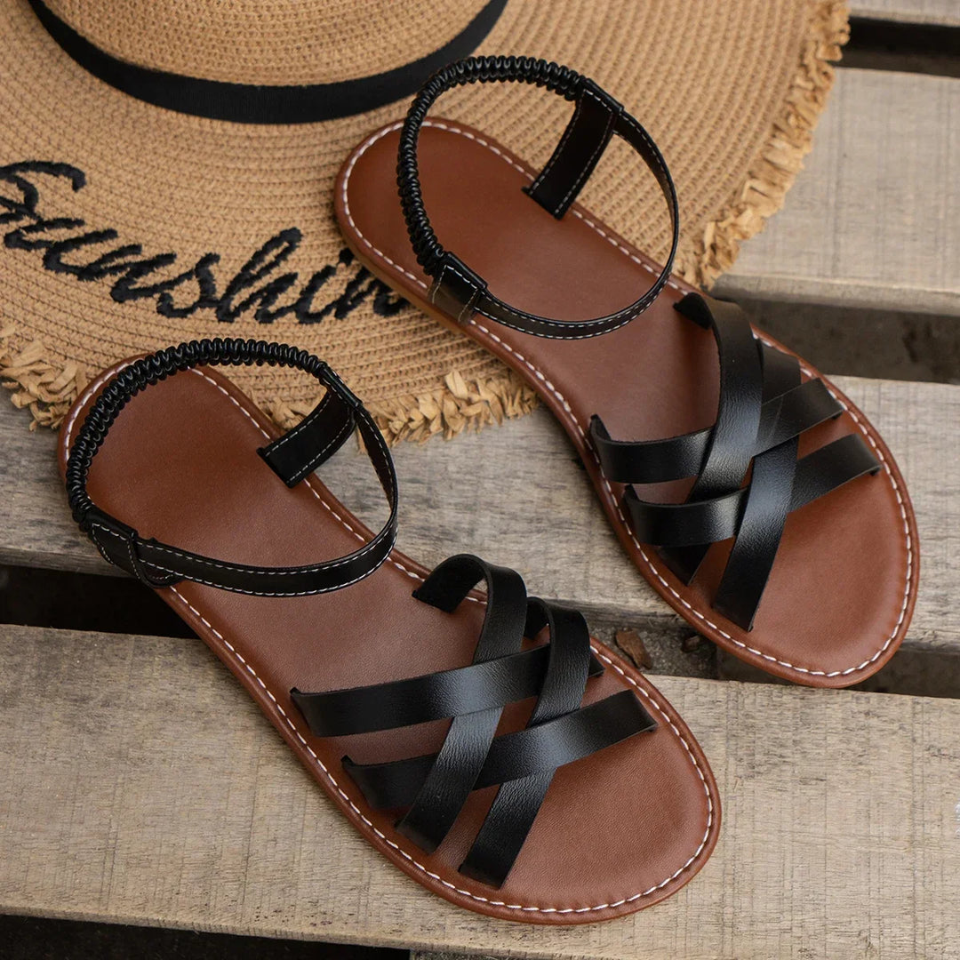 Lea™ | Kork Wedge Sandals