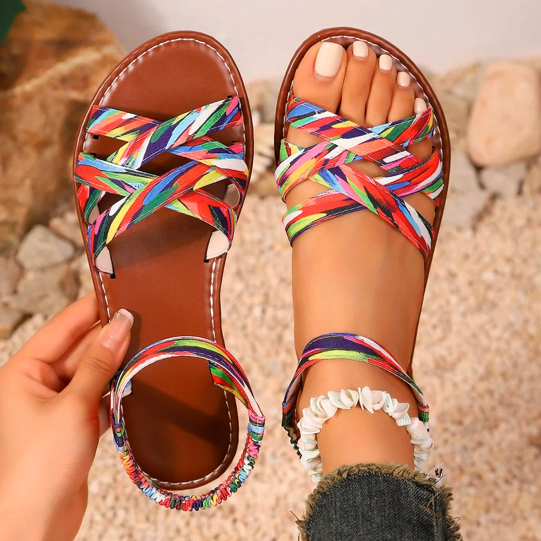 Lea™ | Kork Wedge Sandals