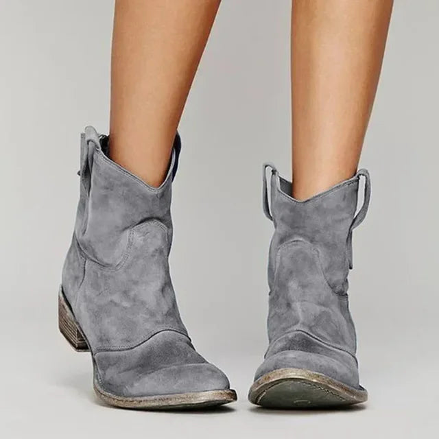Olesya™ | Rustikale Ankle Boots