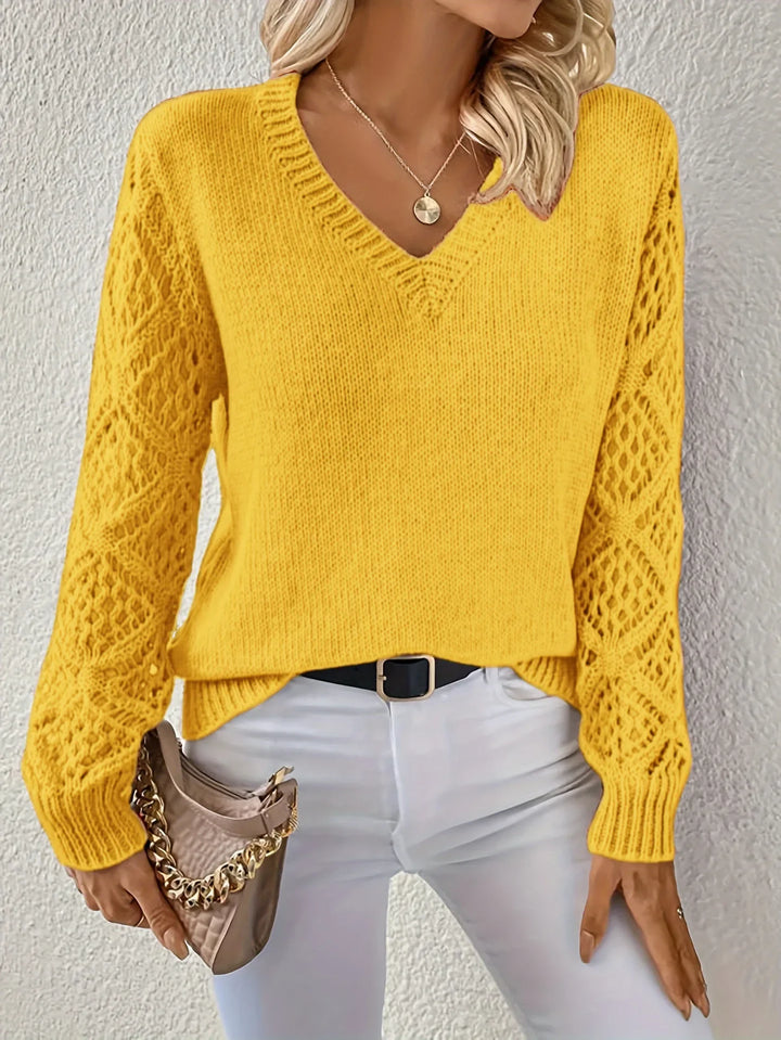 Daisy | V-Neck Pullover