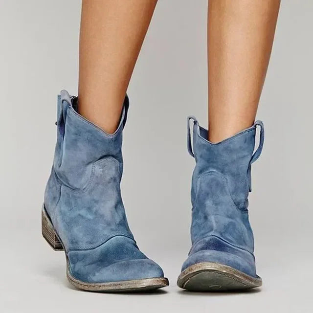 Olesya™ | Rustikale Ankle Boots