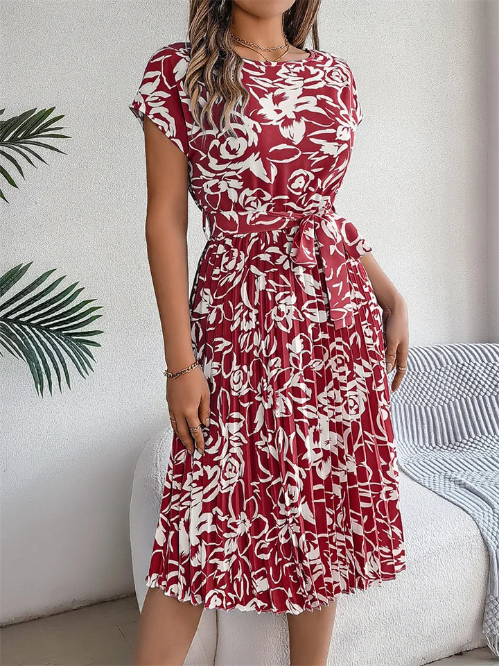 Amal | Modisches Kleid mit Blumenprint