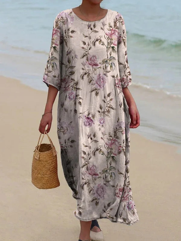Cavell™ – Romantisches Blumenkleid mit zarter Eleganz