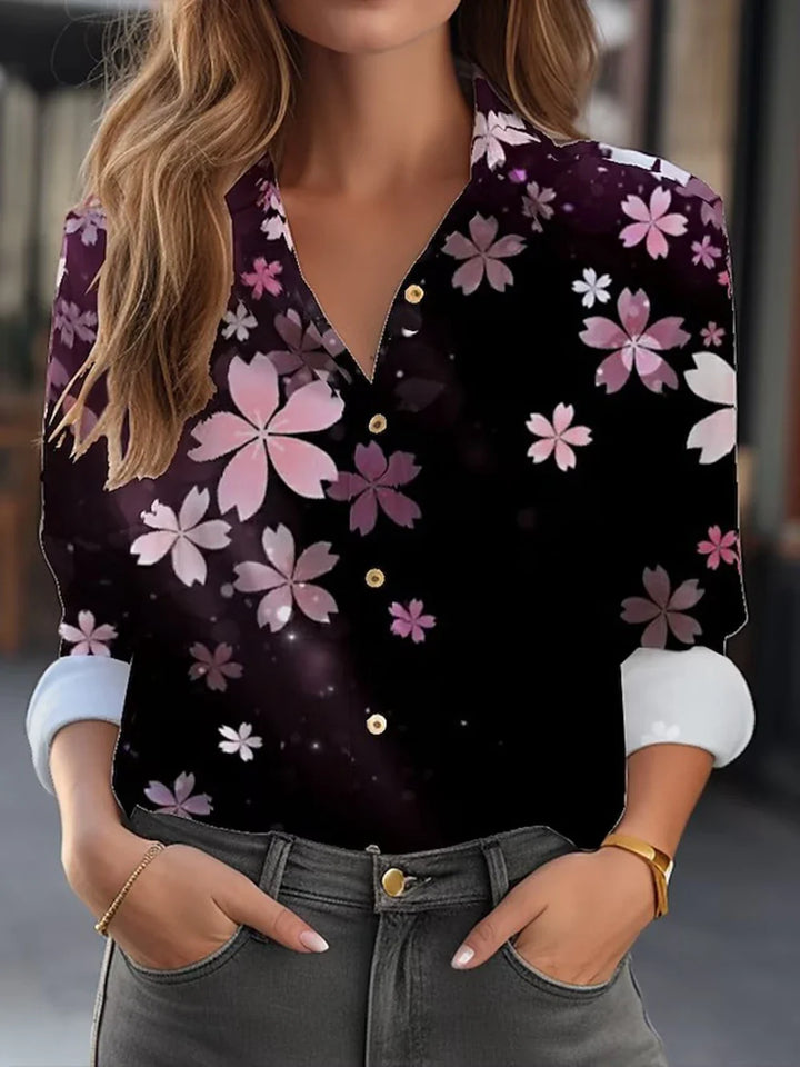 Regine | Elegante Bluse im floralen Design