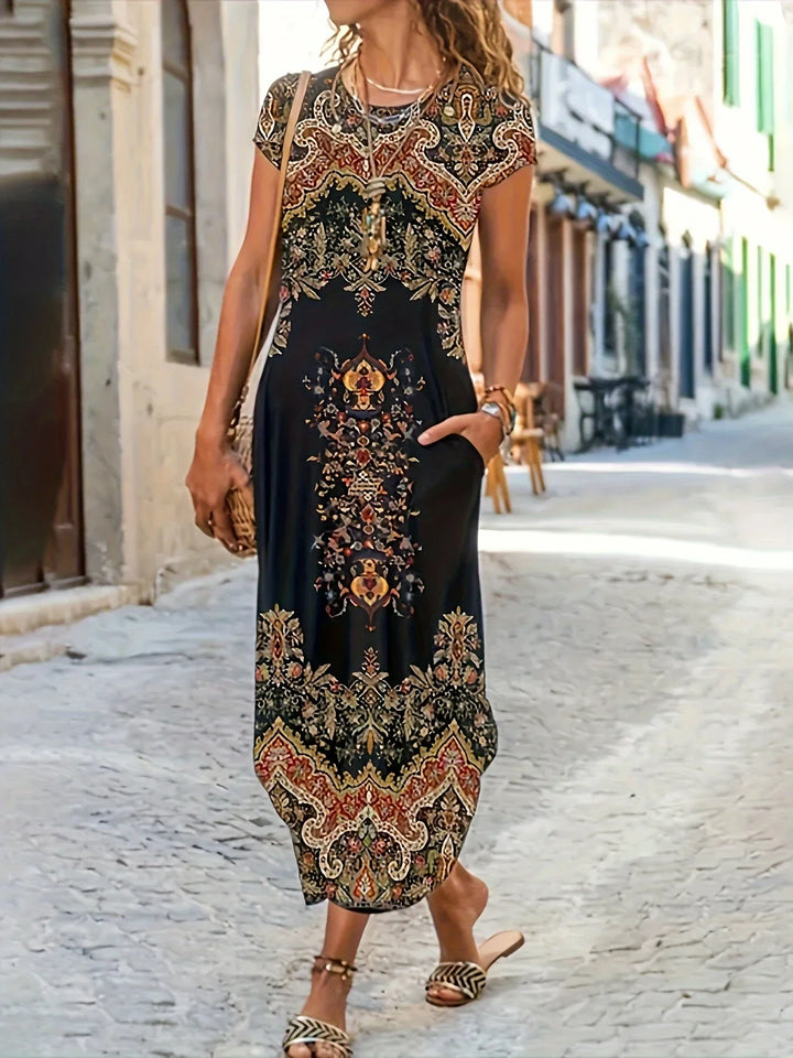 Lena | Elegantes Casual Kleid mit Lockerem Schnitt