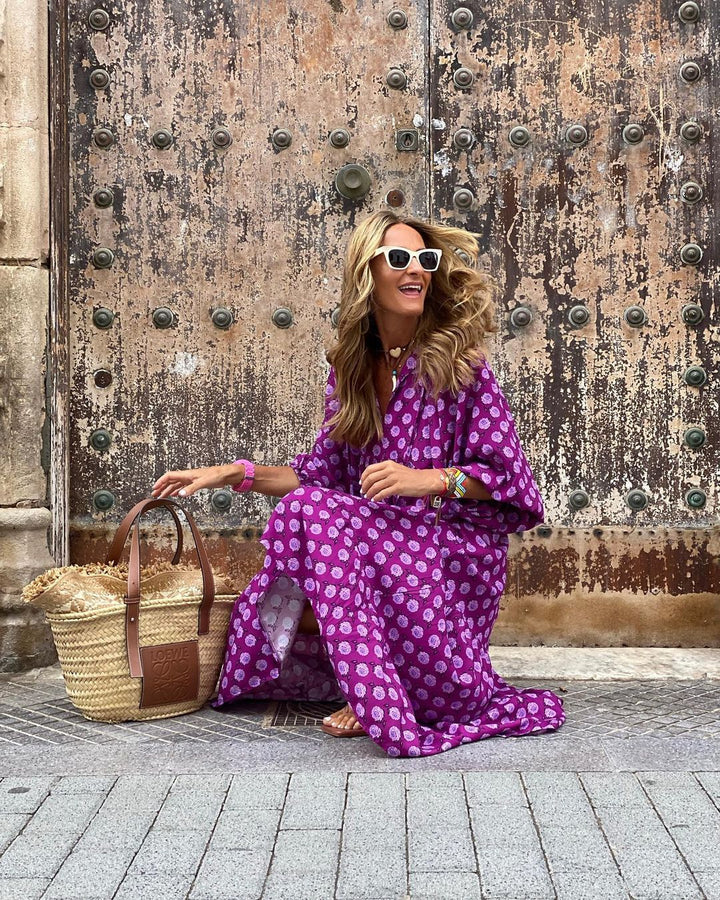 Elara – Bohemian Maxi Dress