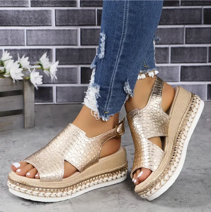 Noémi™ | Elegante Stützsandalen im Design
