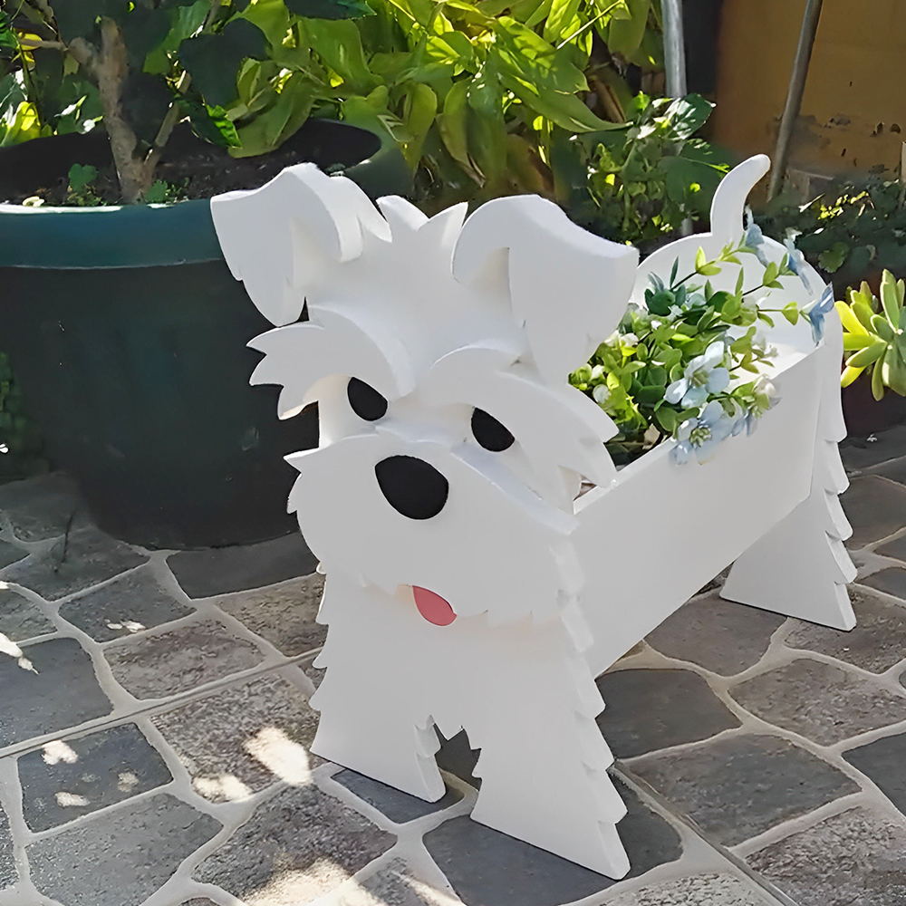 Schnauzer Pflanztopf
