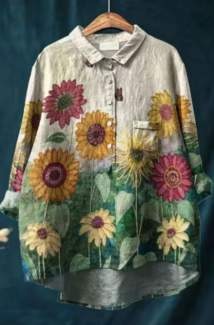 Sofie® | Elegante Blumenbluse