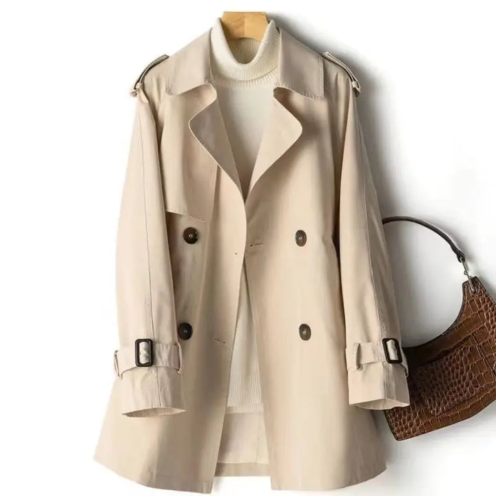 Pia | Stilvoller kurzer Trenchcoat
