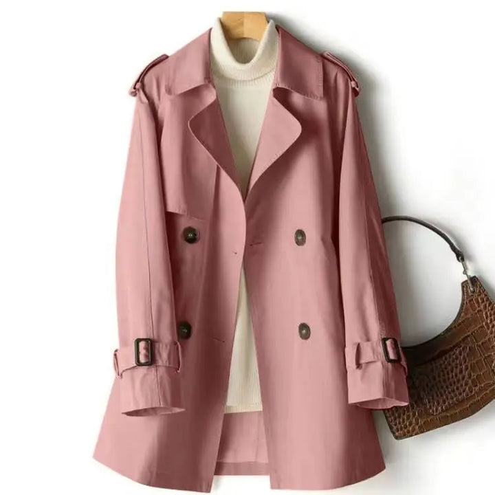 Pia | Stilvoller kurzer Trenchcoat