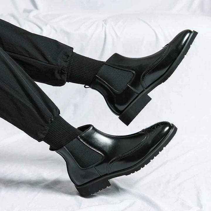 Dwight | Kunstleder Chelsea Boots