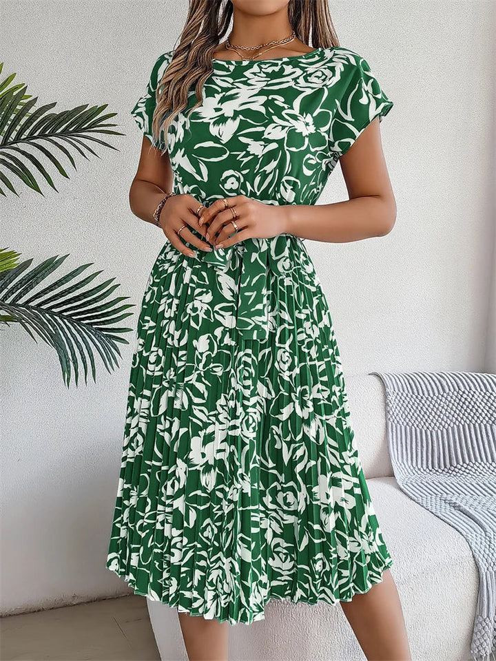 Amal | Modisches Kleid mit Blumenprint