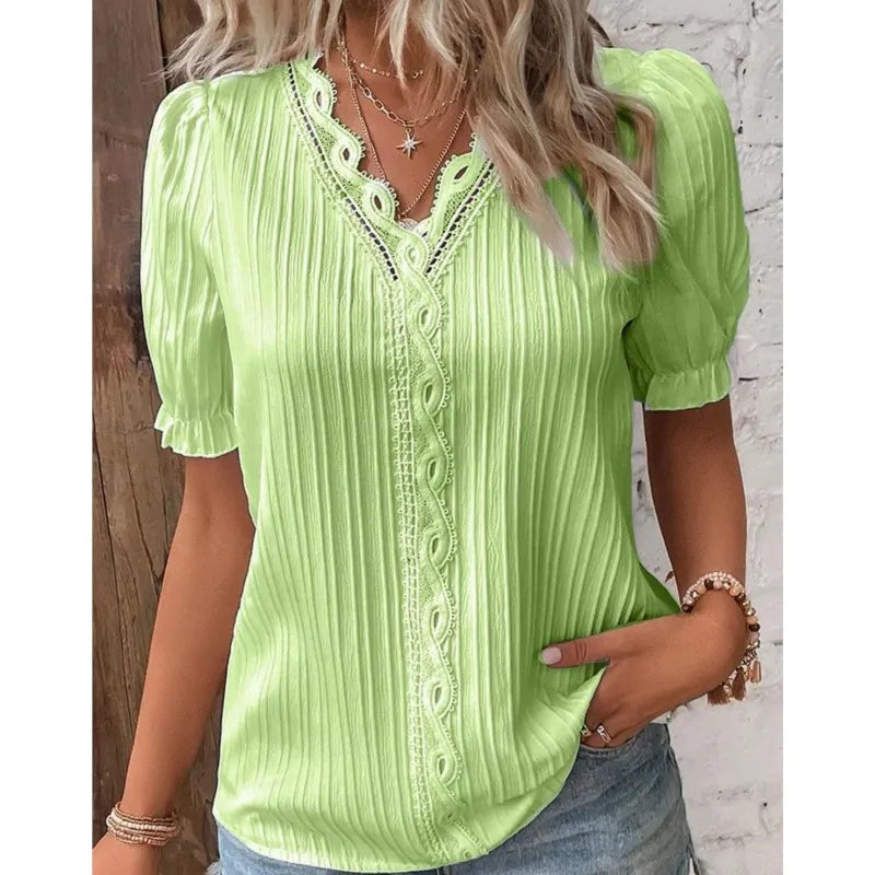 Bea | Charmante Bluse mit eleganten Details