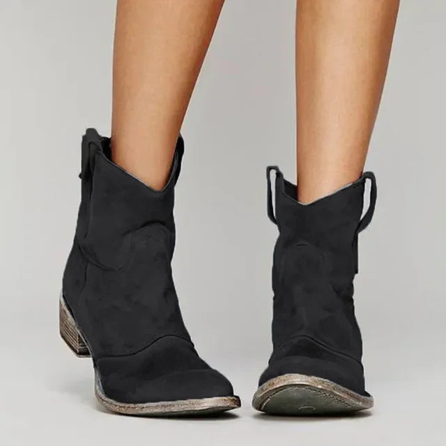 Olesya™ | Rustikale Ankle Boots