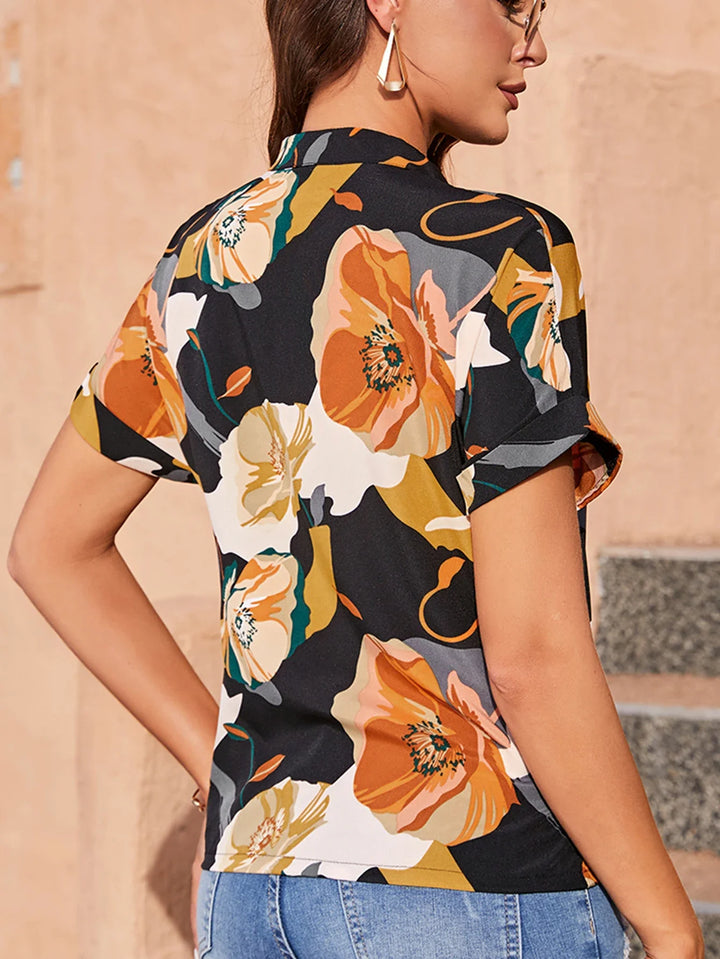Sheila | Bunte Bluse mit lebhaftem Muster