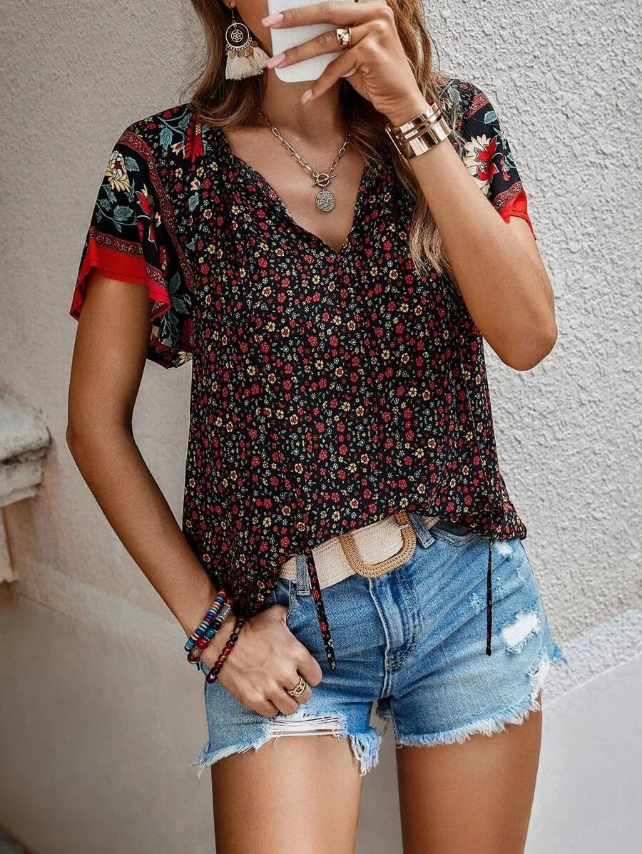 Virginia | Elegante Boho-Bluse