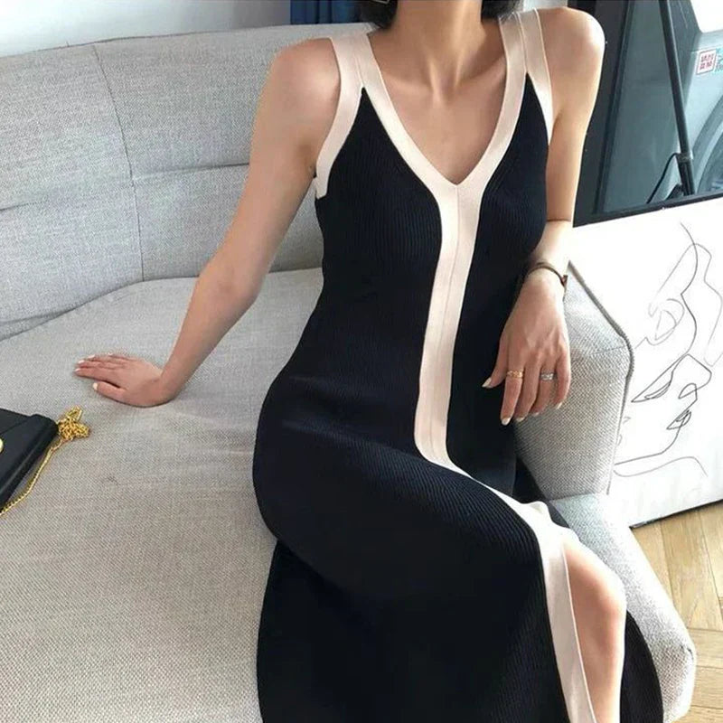 Ines | Beliebtes Kleid mit V-Ausschnitt 