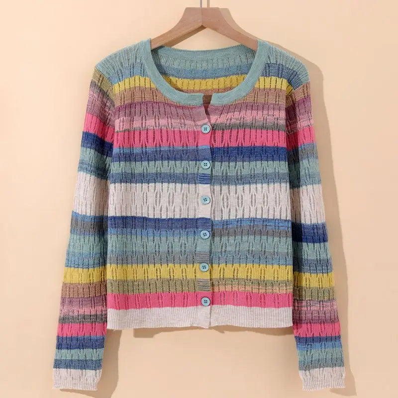 Myrna | Vintage-inspiriertes gestreiftes Weste