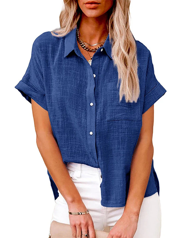 Lindy | Zeitlose Leinenbluse