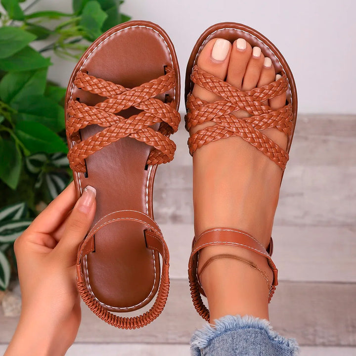 Lea™ | Kork Wedge Sandals