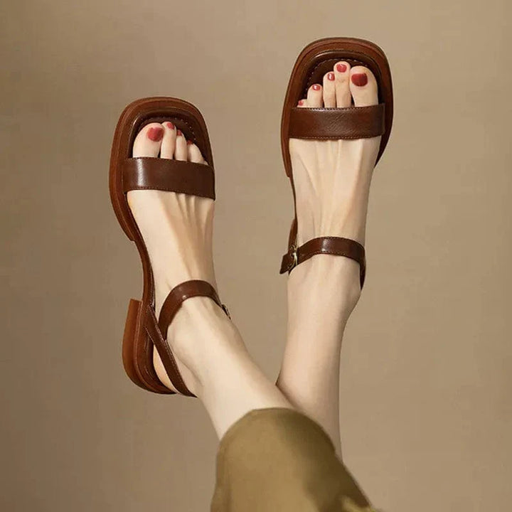 Clara Blockabsatz-Sandalen