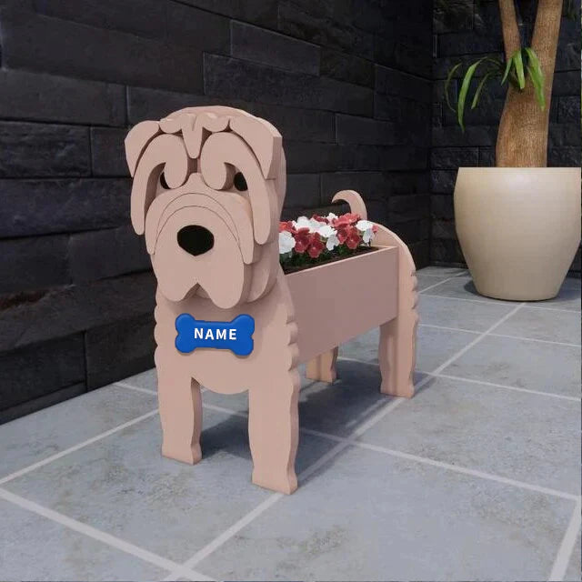 Shar-Pei Pflanztopf