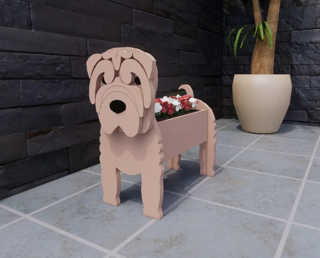 Shar-Pei Pflanztopf
