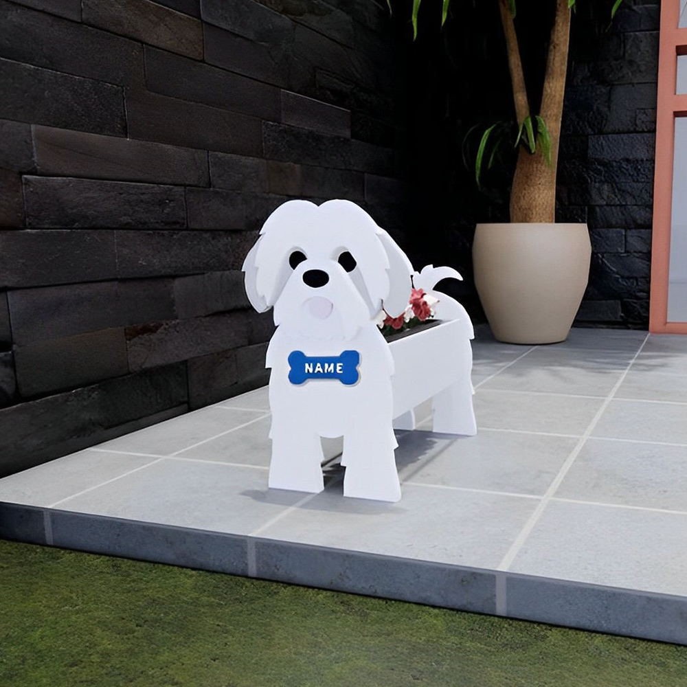 Shih Tzu Pflanztopf