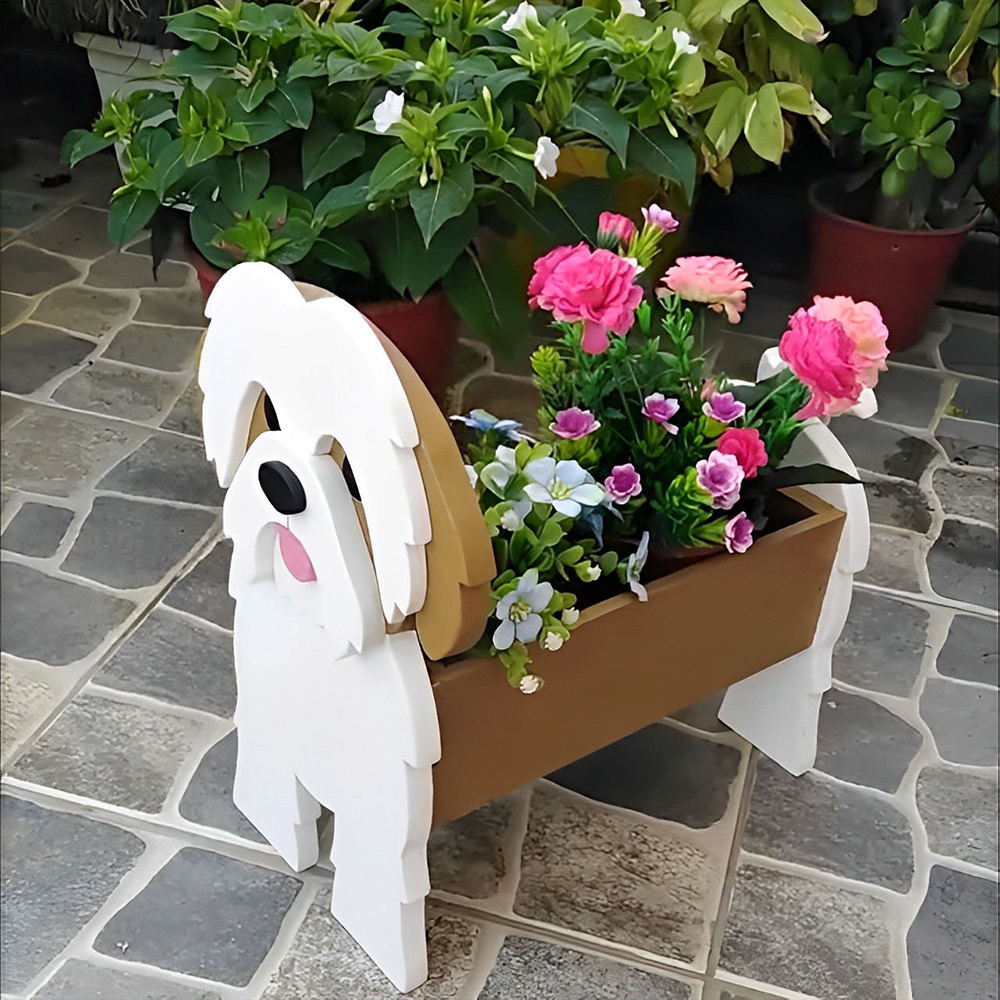 Shih Tzu Pflanztopf