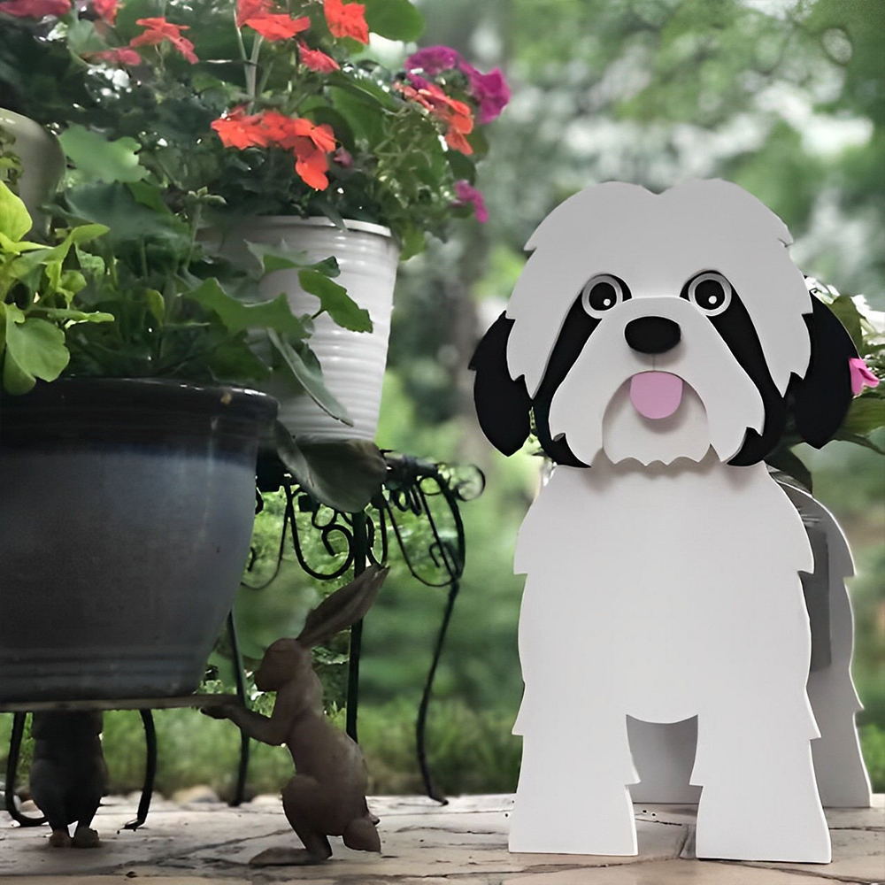 Shih Tzu Pflanztopf
