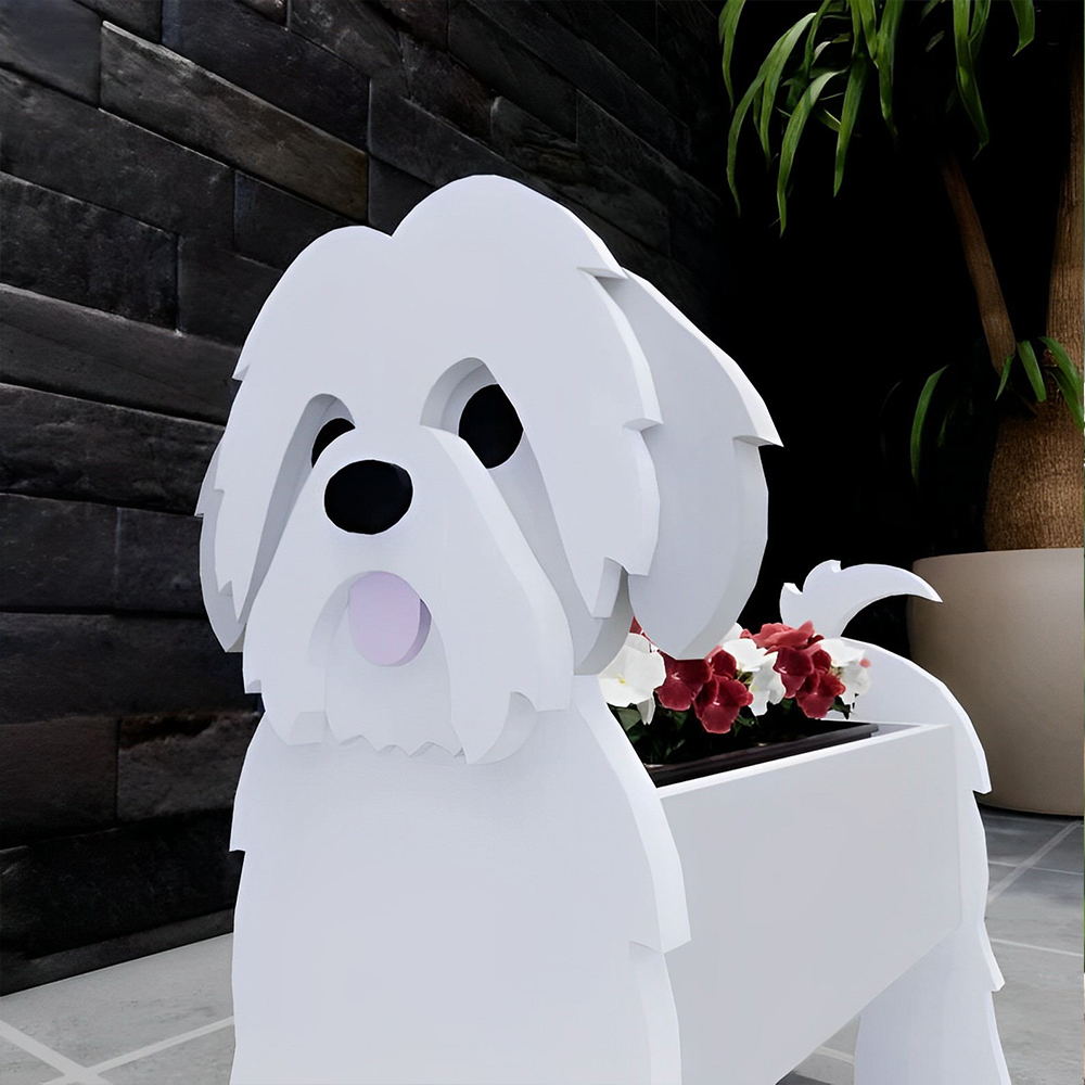 Shih Tzu Pflanztopf