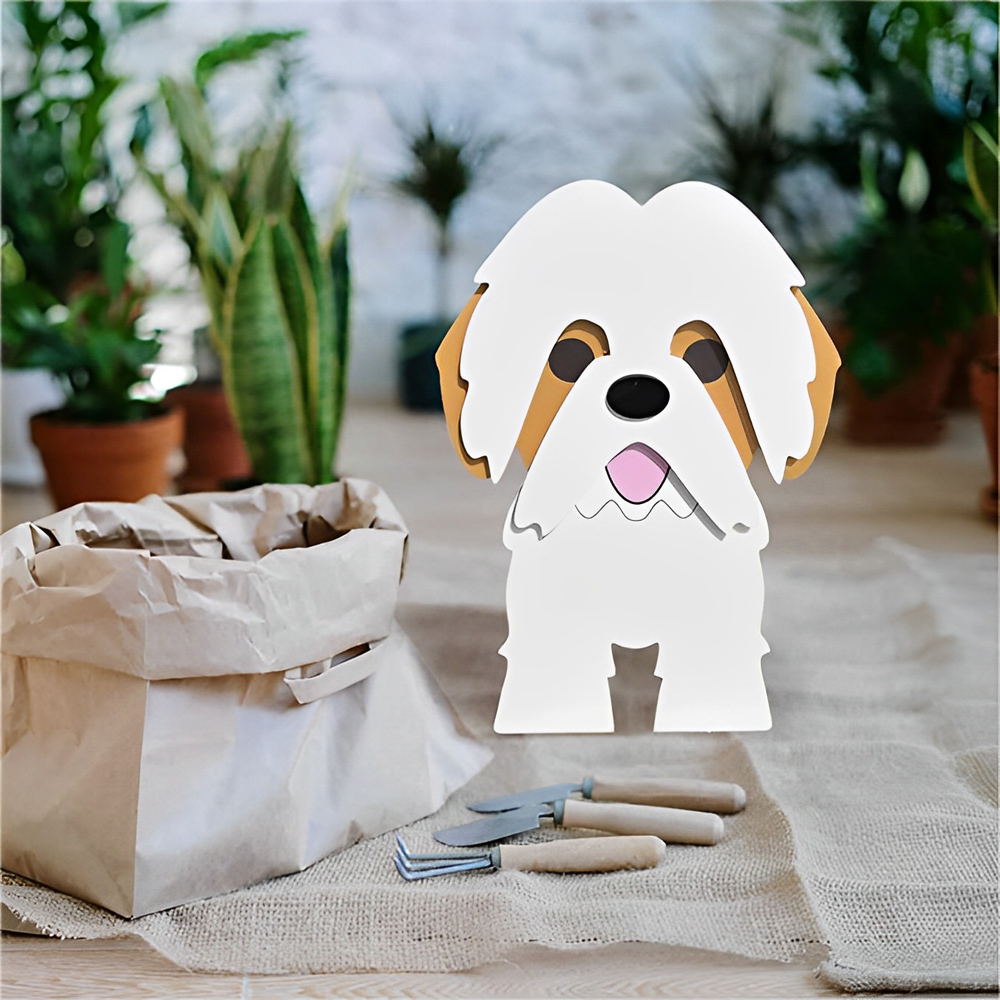 Shih Tzu Pflanztopf