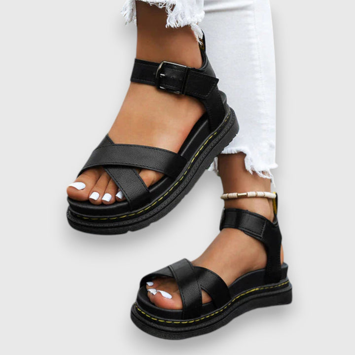 Tess™ Rits Wedge Sandals