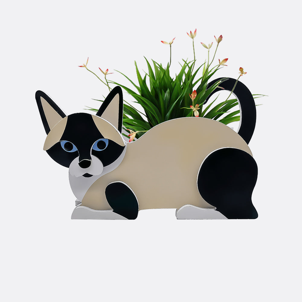 Siamkatze Pflanzgefäß