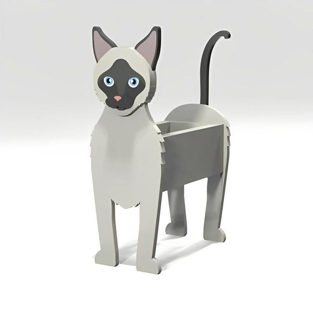 Siamkatze Pflanzgefäß