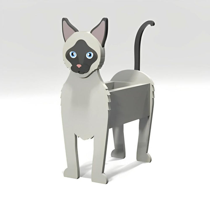 Siamkatze Pflanzgefäß
