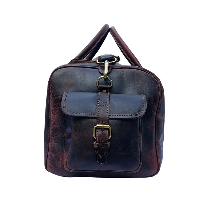 Hartwachsleder Reisetasche
