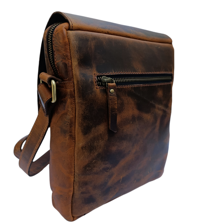 Hunter Damen Tasche aus braunem Leder