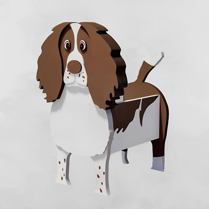 Springer Spaniel Flower Pot