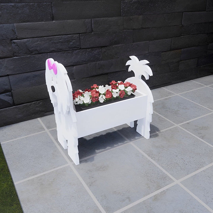Coton de Tulear Pflanzgefäß